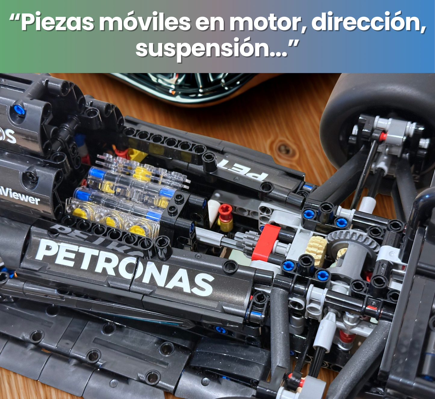 F1 W14 PETRONAS - 1642 Piezas 1:8
