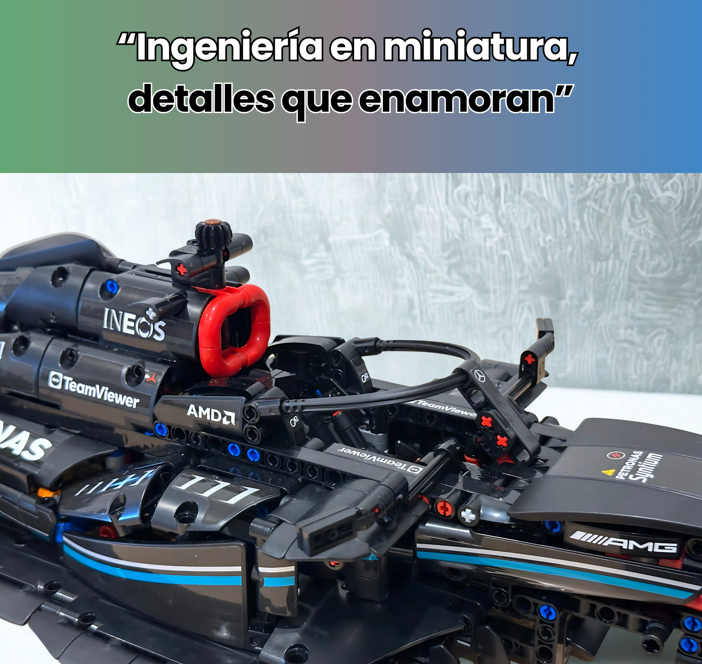 F1 W14 PETRONAS - 1642 Piezas 1:8